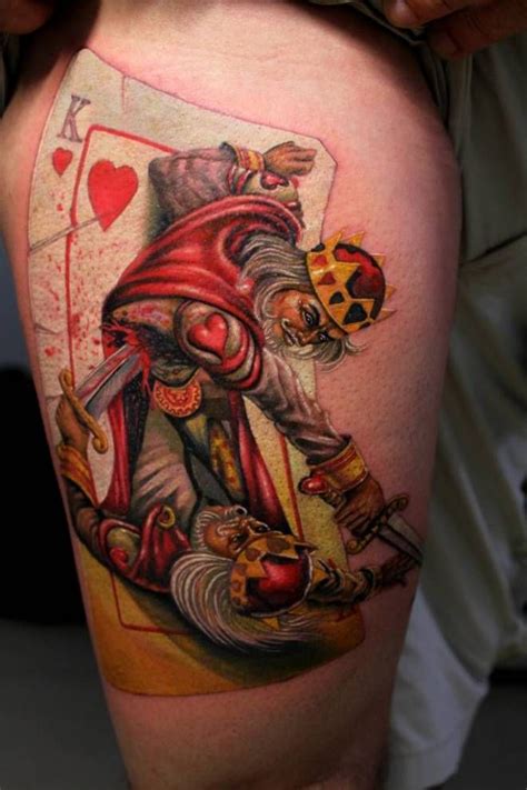 We did not find results for: King of Hearts - Tattoo Hero Blog | King of hearts tattoo, Fighting tattoo, Card tattoo