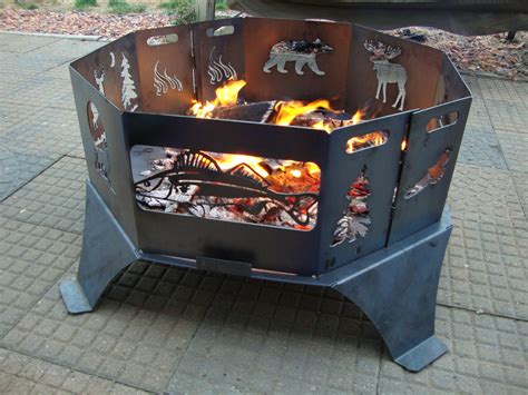 Personalized custom fire pit rings. Midway Iron: Fire Rings