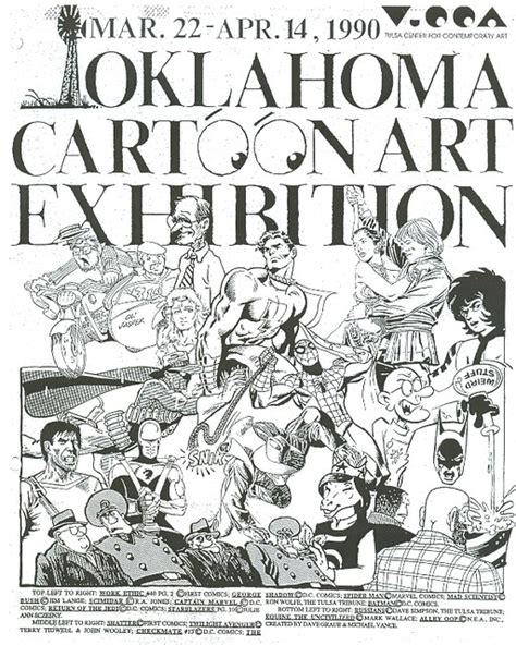 Artists who can produce quality art pieces according to specifications are in high demand. Oklahoma Cartoonist Exhibition | The cover to a tabloid ...