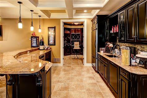 Basement remodeling in louisville, ky create a basement that suits your needs. A Stately Manor in Harrods Glen - Traditional - Basement ...