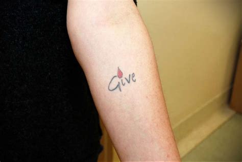 The reason why you need to wait until six months after you get your tattoo before donating blood is in order to minimise the chance of infection. Photo blood donor tattoo 22.10.2019 №003 - blood donor ...