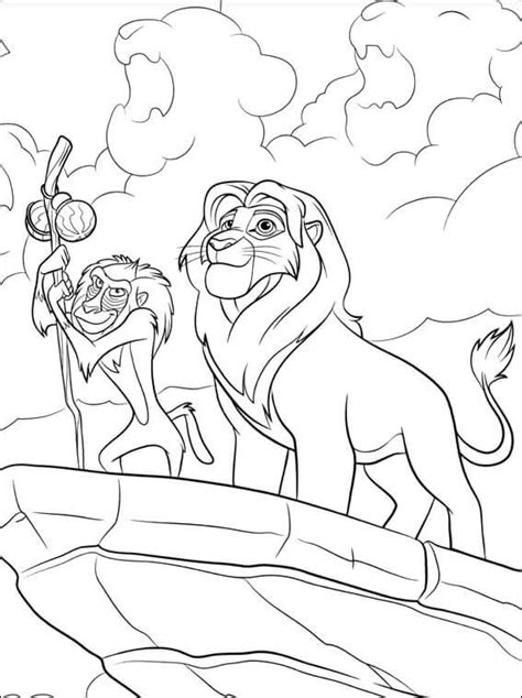 1024x722 fuli coloring page the lion guard coloring pages getcoloringpages. 20 Printable The Lion Guard Coloring Pages