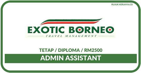 Jika anda sedang mencari kerja kosong 2019 maka anda berada di laman web yang betul. Jawatan Kosong Terkini Exotic Borneo Travel Management ...