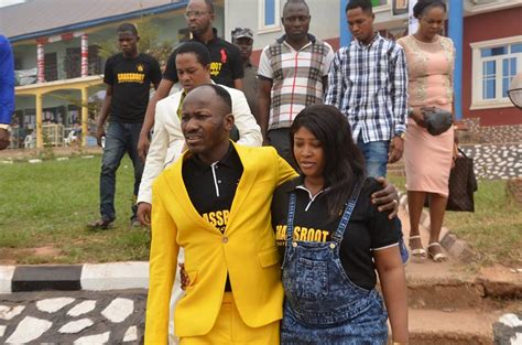 Apostle johnson suleman is one of the few men of god in nigeria who is known for their prophecy coming to pass, no matter the odd or under any circumstances. Apostle Suleman And His Wife After Church Service Today ...