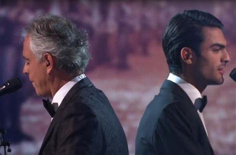 Eine legende vom kaliber eines andrea bocelli kann nicht künstlich erzeugt werden. Andrea Bocelli und Sohn Matteo zeigen in TV-Show ihr ...