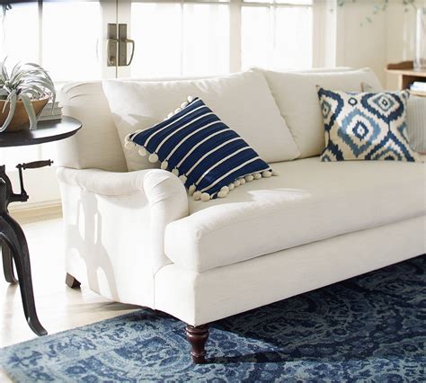 Then we happened to walk past pottery barn on our way to crate and barrel and we figured we may as well stop in. Carlisle Upholstered Sofa (203 - 230 cm) | Pottery Barn ...