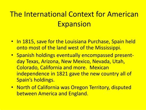 The phrase manifest destiny was created in 1845 by a newspaper writer named john l. PPT - Manifest Destiny PowerPoint Presentation, free download - ID:1798217