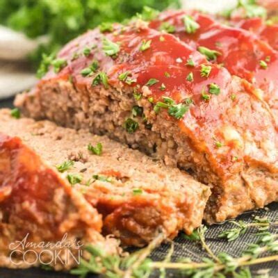 Meatloaf is a dish of ground meat that has been combined with other ingredients and formed into the shape of a loaf, then baked or smoked. Meatloaf 400 / Acid Reflux Tips: Simple Meatloaf Recipes ...