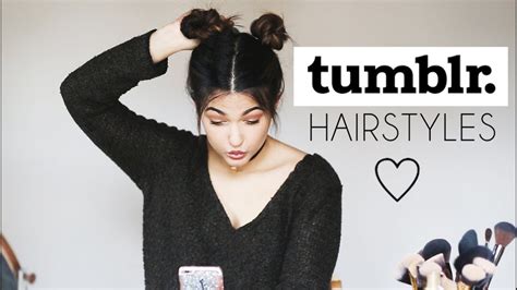 Have no ideas about new hair styling trends? 5 COIFFURES TUMBLR l HAIRSTYLES TUTORIAL - YouTube