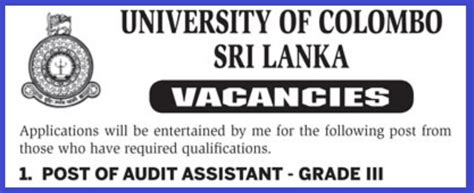 As an audit associate or senior associate you will assist in the delivery of audit and assurance engagements from planning through to completion. Government Vacancy - Audit Assistant - Teacher