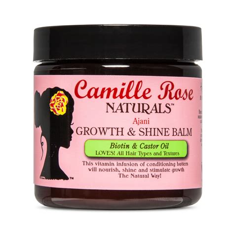 This is a special way to nourish, strengthen and boost your hair growth all in one. Camille Rose Naturals Growth & Shine Balm 4 oz | Natural ...