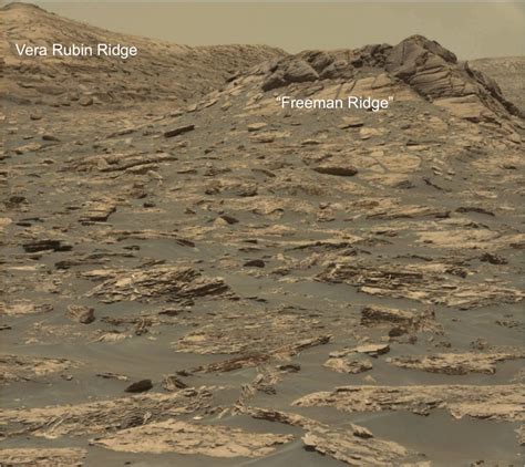 It will touch down in jezero. Curiosity Mars Rover: Approaching Vera Rubin Ridge