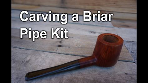 A bong consists of a chamber, a bowl, stem and carb hole. Carving a briar pipe kit - YouTube