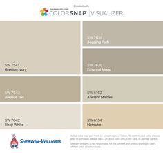 In this video, i am sharing with you some of my favorite sherwin williams paint. I found these colors with ColorSnap® Visualizer for iPhone ...