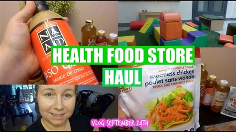 It's easy, fast and economical! HEALTH FOOD STORE HAUL ~ Vlog September 24th - YouTube