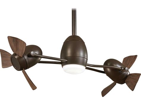 The gyro is rated for wet and damp outdoor locations such as patios, decks, gazebos, sunrooms, and garages. Minka-Aire Gyro Cage Free Oil Rubbed Bronze 42'' Wide LED ...