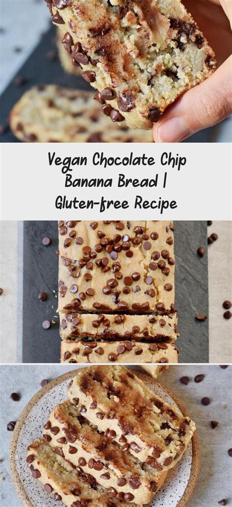 Vegan Chocolate Chip Banana Bread in 2020 | Rezepte