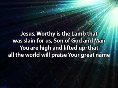 Worthy is the lamb (live) hillsong 2004 conference with onscreen lyrics. Your Great Name - Natalie Grant (with lyrics) - YouTube