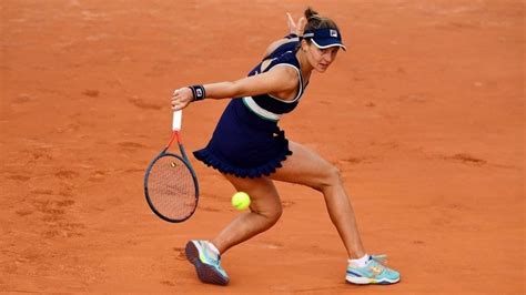On 14 june 2021, she reached her best . Nadia Podoroska juega una de las semifinales de Roland ...