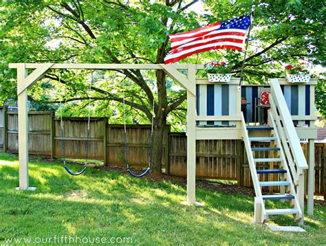 For private backyard use only, do not use in public settings. Die Ugly Toys Die | DIY Swingset + Clubhouse | Brooklyn Limestone