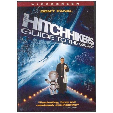 News & interviews for the hitchhiker's guide to the galaxy. Amazon.com: HITCHHIKERS GUIDE TO THE GALAXY (DVD/WS): MARTIN FREEMAN, ZOOEY DESCHANEL: Movies & TV