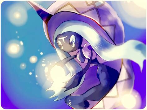 Ocean currents are the source of its energy. tapu fini (pokemon) drawn by kalua_merry | Danbooru