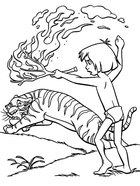 Today, i will share about mowgli coloring pages. Mowgli coloring pages to download and print for free