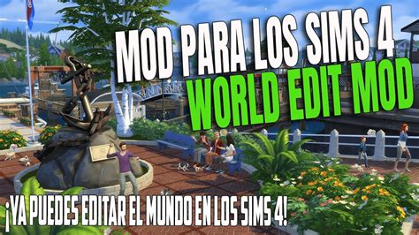 You can create your own virtual world and customize everything, down to the. 😜WORLD EDITOR MOD PARA LOS SIMS 4 - MOD PARA EDITAR EL ...