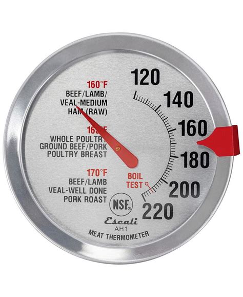 Check spelling or type a new query. Escali Corp Oven Safe Meat Thermometer, NSF Listed ...