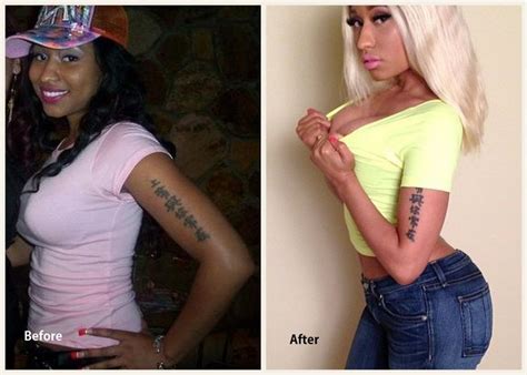 24 best nicki minaj before and after images on Pinterest ...