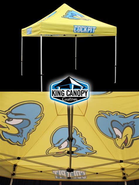 King canopy, custom printing, catalog, dealer, canopy, and instant canopy. University of Delaware Custom 10x10 Tuff Tent Aluminum Pop ...