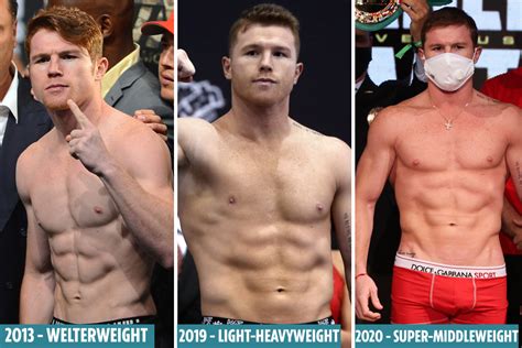 Born 18 july 1990), better known as canelo álvarez, is a mexican professional boxer who has won world championships in four weight. Canelo Alvarez's incredible body transformation from ...