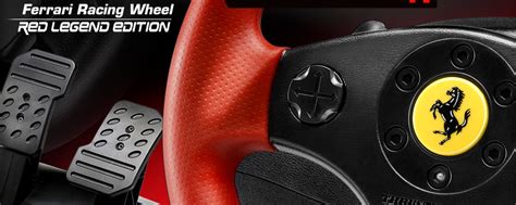 Руль thrustmaster t80 ferrari 488 gtb edition. Thrustmaster Ferrari Red Legend Edition Racing Wheel For ...