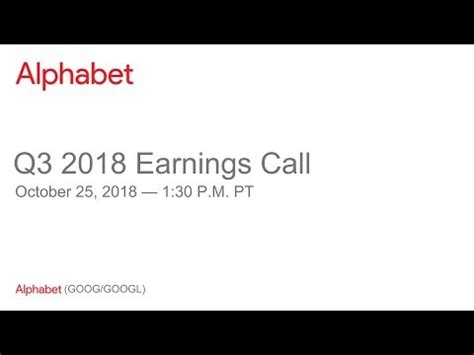 Earnings per share (eps) on a … Alphabet 2018 Q3 Earnings Call - YouTube