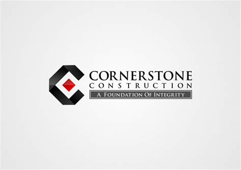 We can help you build your dream home from the ground up. Cornerstone Construction - Logo Design #143 by Queen ...