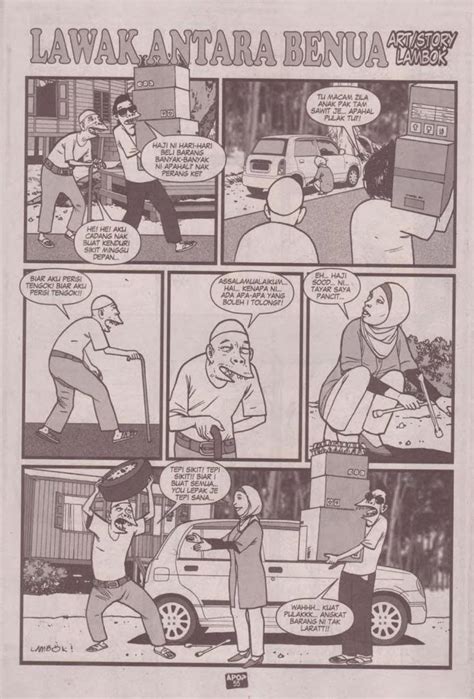 Contact kartunis bijan on messenger. Koleksi Lawak Kartunis Lambok Tribute Lawak Antara Benua ...