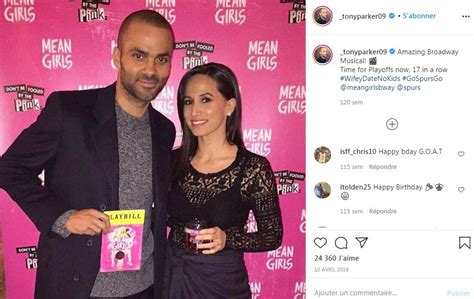 His birthday, what he did before fame, his family life, fun trivia facts, popularity rankings, and more. Tony Parker annonce son divorce avec Axelle, la mère de se ...