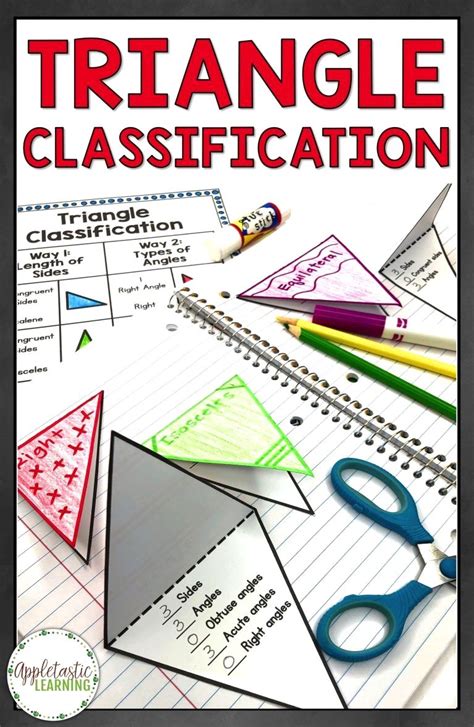 Identify the type of triangle whose angles are 35°, 40°, 105°. Pin on School