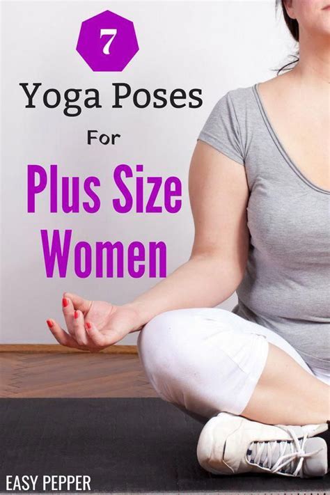 Beginners yoga for plus size. Pin on Weight Loss Tips
