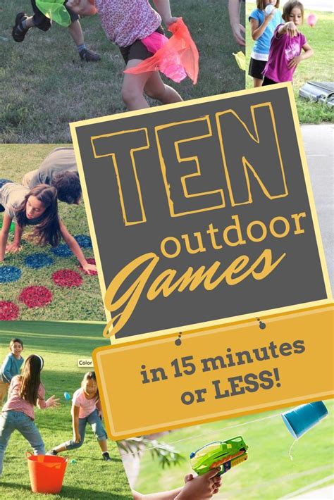 Brunette college girls enjoy playing with hard cocks. TEN Outdoor Games in 15 minutes or less! | Games for teens ...