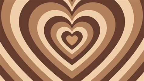Red ,white and brown heart illustration. Brown hearts desktop wallpaper 🧸🤎🤍🤎 in 2021 | Wallpaper ...