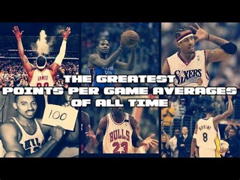 The average team will win 0.500 games. THE GREATEST POINTS PER GAME AVERAGES OF ALL TIME | NBA ...