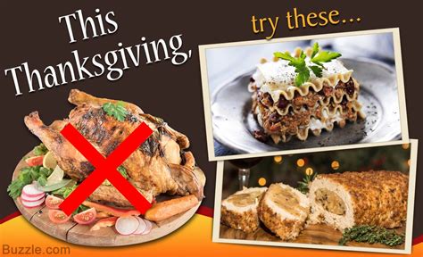 Skip the turkey this year with these alternative thanksgiving meals. Ways to Celebrate Thanksgiving Without Turkey ...