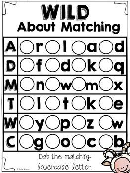Roll and dot the letter. Alphabet Activities by Anita Bremer | Teachers Pay Teachers