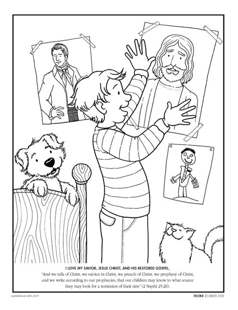 For lds art and pictures of christ have a unique calming effect to the soul, an effect that will provide you with spiritual strength all your life. LDS Coloring Pages | Search Results - AZ Dibujos para colorear