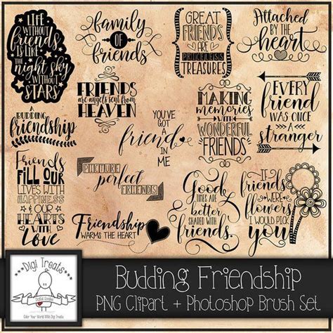 I couldn't find a card that expressed my gratitude the way i wanted. Budding Friendship Word Art, Scrapbooking, Card making ...