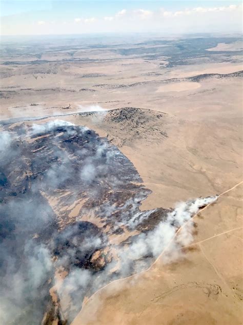 States are under red flag warnings that wildfires are raging out of control. Wildfire season arrives as thunderstorms roll through ...