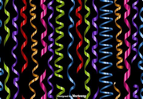 Download in under 30 seconds. Vector Background Of Metallic Streamers 161077 - Download ...