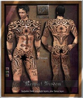 Platinum tattoos art studio, ottawa, ontario. Second Life Marketplace - .:Platinum Tattoos:. Respect ...