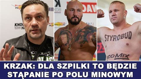 Szpilka wraca do ringu po ponad roku nieobecności. TO BĘDZIE DLA SZPILKI POLE MINOWE - ROBERT KRZAK O WALCE ...